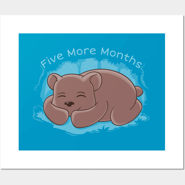 Five More Months / (Minutes) Wall Art by Beka